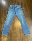 Vintage levis 505 denim leans 33x32 orange tab  Made in USA