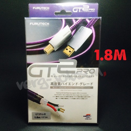 FURUTECH GT2PROB1.8m HighEnd Audio Grade USB Cable Type AB Original
