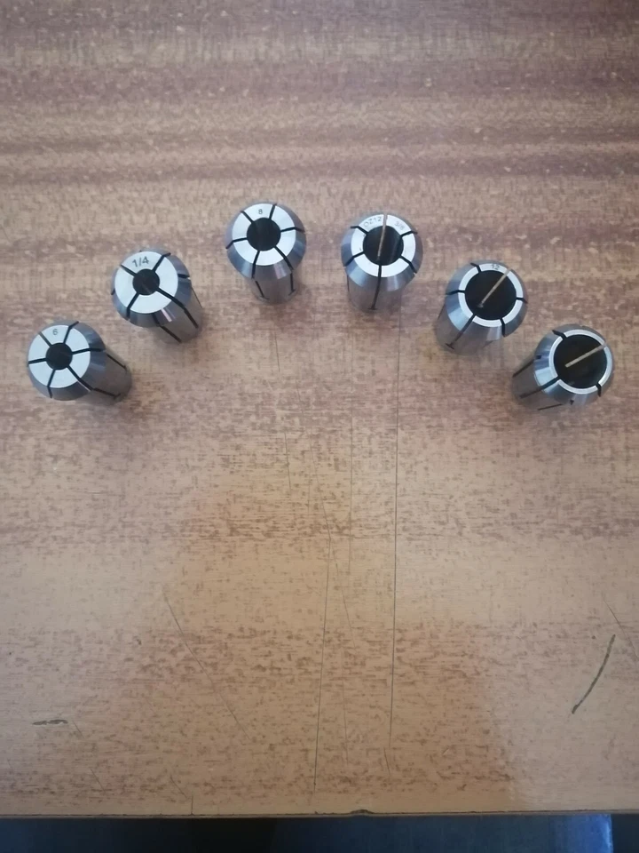 Freud Router Collet Set of 6 Collets (6mm, 8mm,12mm, 1/4", 3/8",1/2") - Image 2 of 4