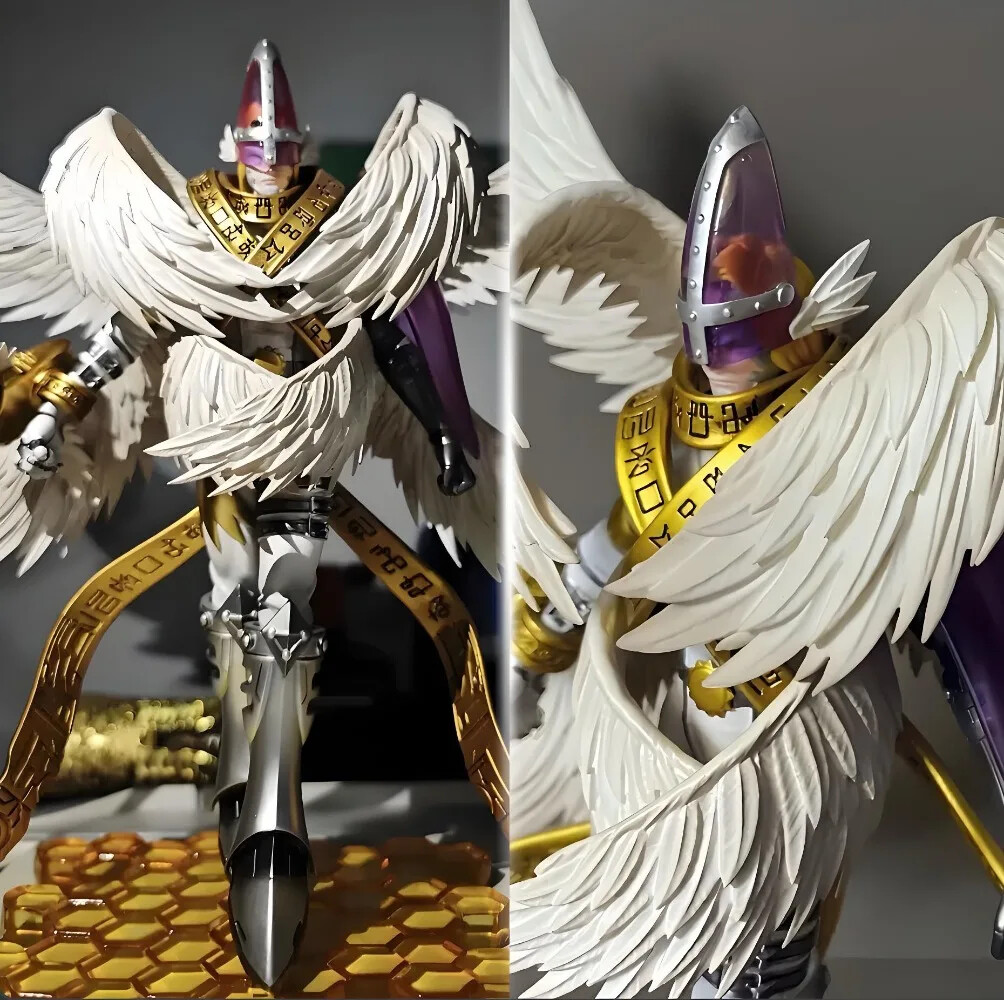 Figura Digimon Angemon Edición K Santa Aventura Anime Coleccionista