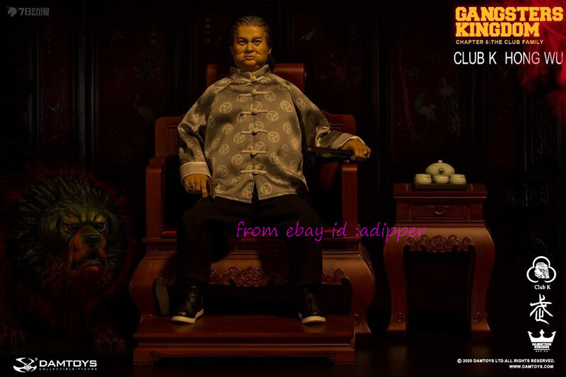 Perfect Damtoys Gk020 1/6 Gangsters Kingdom Club K Hong Wu Perfect Damtoys Gk020 1/6 Gangsters Kingdom Club K Hong Wu