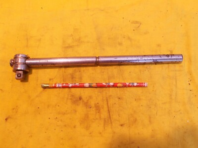 SNAP-ON USA 1/2'' DRIVE x 12'' SLIDING T HANDLE S12L auto truck tool snapon RUSTY