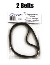 (2) Genuine Cirrus CR-UB1 Vacuum Cleaner Upright Belt