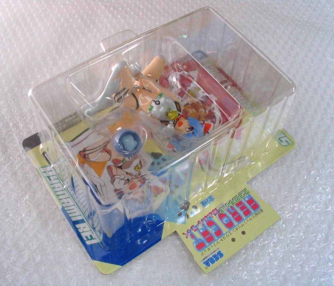 EVANGELION Ayanami Rei Asuka aero cat figure SEGA rare Novelty