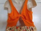 Girls Size 5-6y Orange Outdoors Animal & Floral Design Dress — photo 7