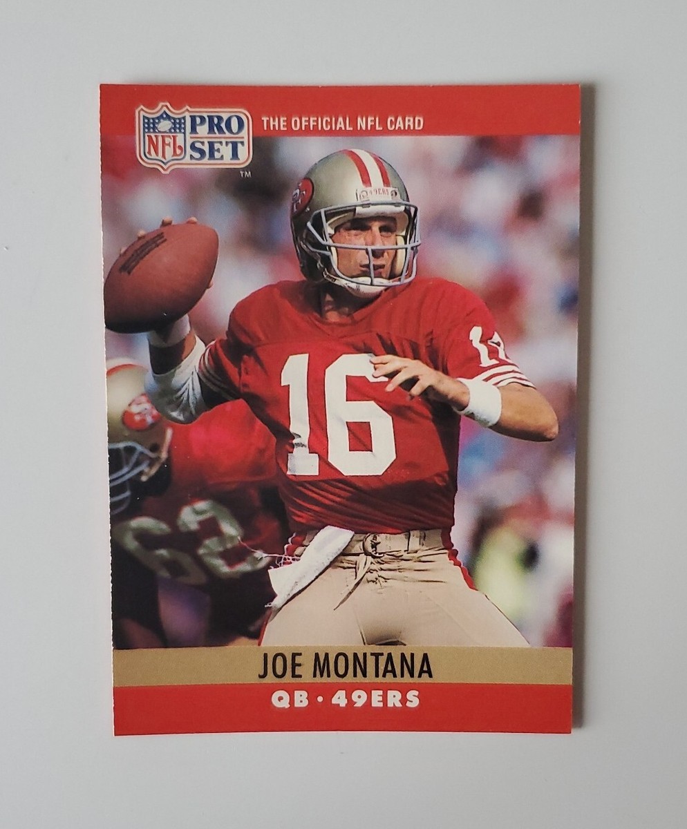 1990 PRO SET FOOTBALL CARD #293 JOE MONTANA SAN FRANCISCO 49ERS | eBay