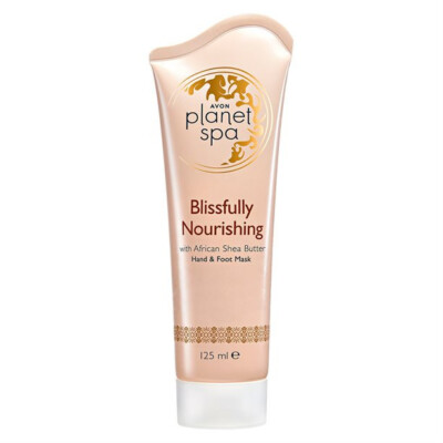AVON Planet Spa Blissfully Nourishing Hand- & Fußmaske afrikanischer Sheabutter