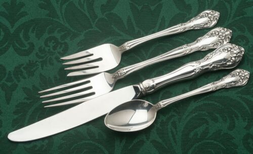 Chateau Rose by Alvin Sterling Silver - 4 piece Place Setting