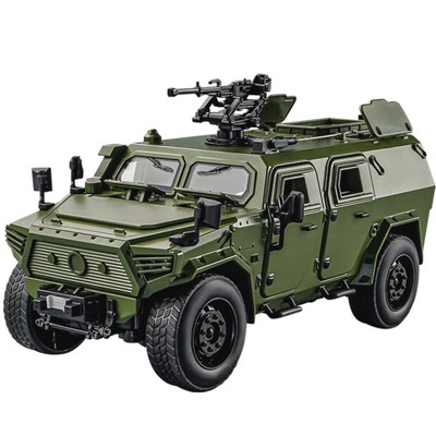 1/18 Diecast Alloy For DongFeng Mengshi 3th Generation Off Road Vehicle Model