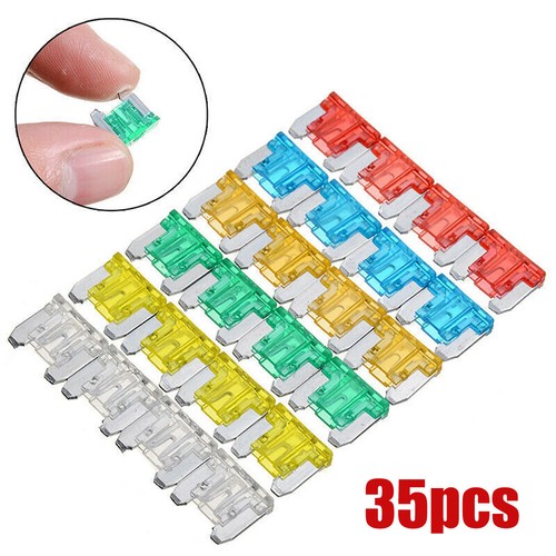 Kit Fusibili Auto Fusibili Camper Gebildet 10 Pezzi Fusibili Per Auto Quadrati 20A Fusibile Per Auto Mini Fusibili Auto - Foto 7