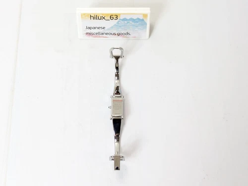 GUCCI 1500L Watch Silver Pink Shell Dial Women’s Bangle Wrist Watch 5.5-16cm - Picture 18 of 24