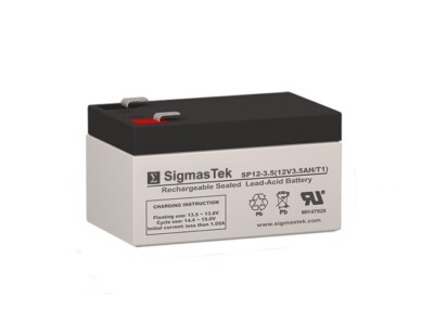 B&B Battery BP3-12-F1 Replacement SLA Battery by SigmasTek