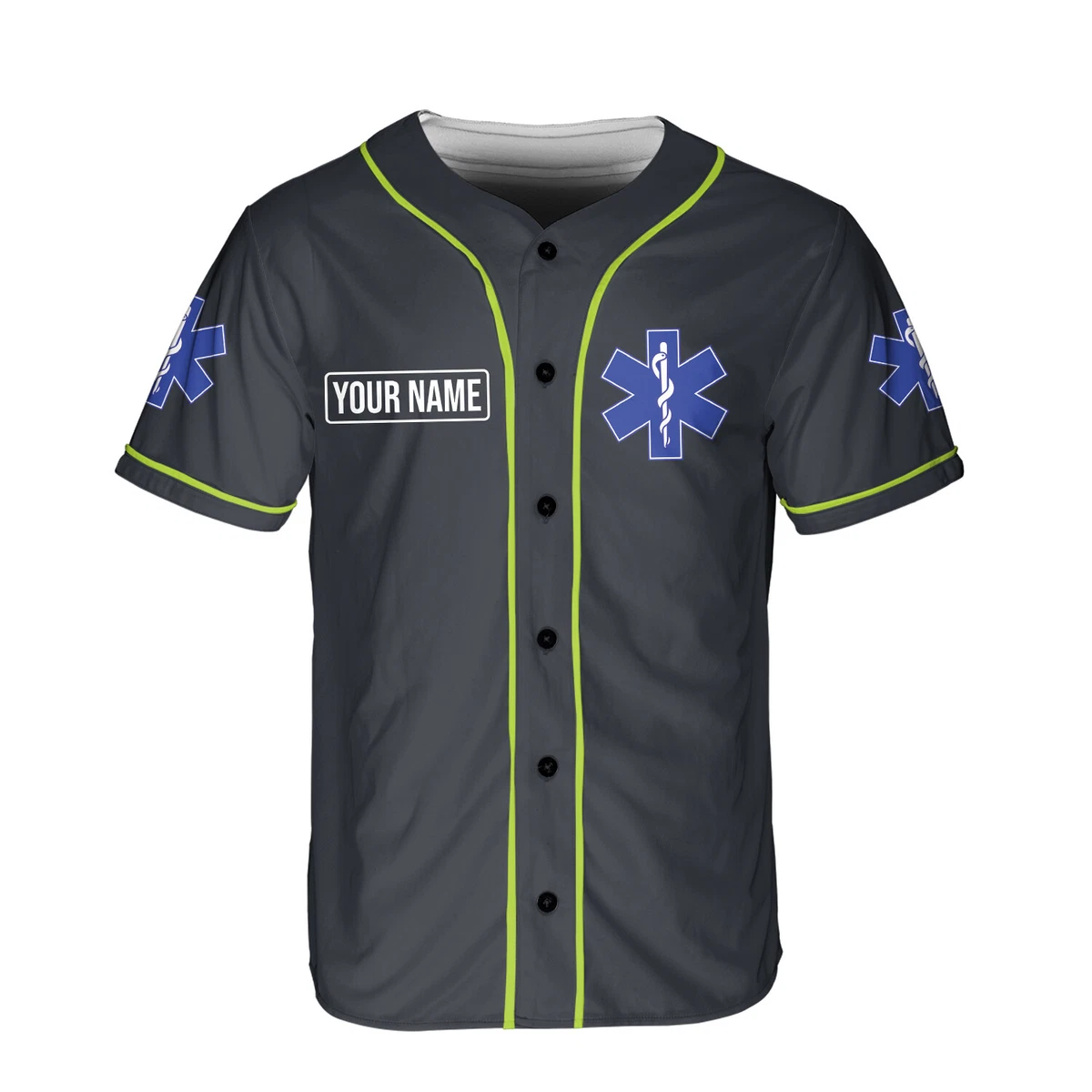 Personalized EMT EMS Paramedic Baseball Jersey Shirt, EMS EMT Paramedic  Uniform | eBay