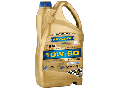 5 Liter RAVENOL RSS Racing Sport Synto 10W-60, Motoröl Made in Ge