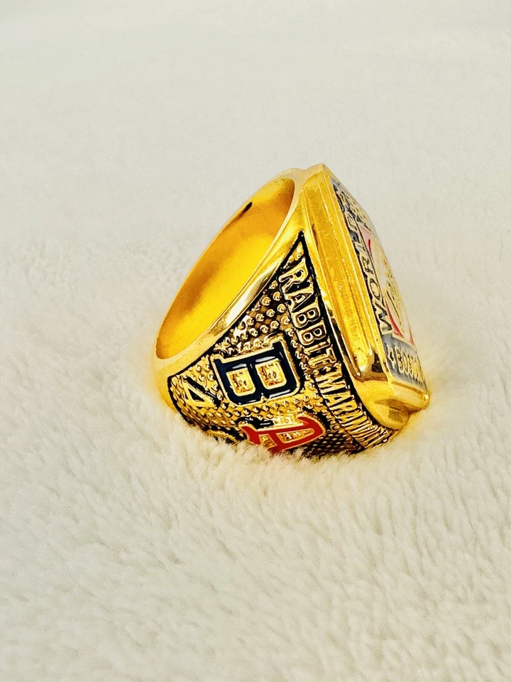Anillo de Campeonato Serie Mundial Boston Braves 1914 Anillo Retro con Caja, 🇺🇸 ENVÍO Foto 3 de 4