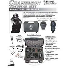 Tactical Ear Gadgets CHAMELEON Tact Kit for Kenwood NX TK Radios (See List)