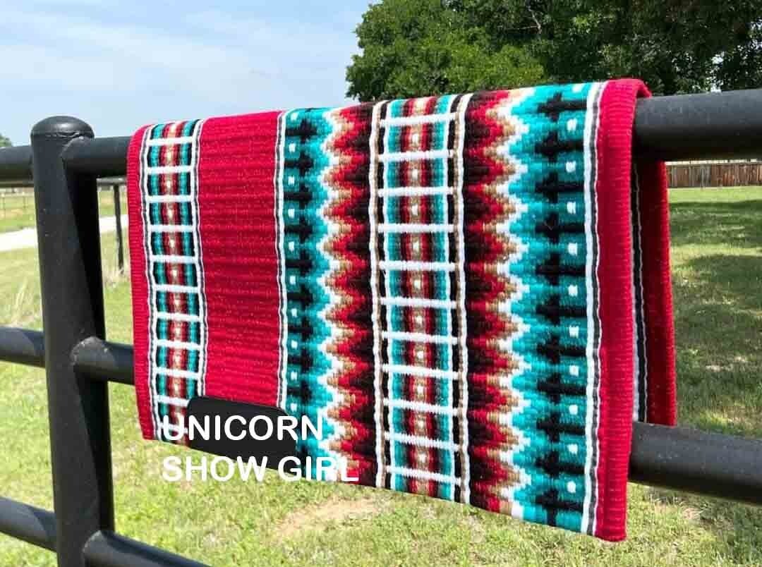 Western show saddle pad horsemanship saddle pad