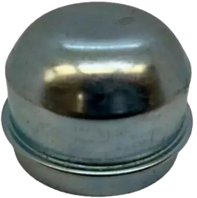 Tapa de grasa plateada para cojinete de rueda delantera Chrysler Windsor Series 1946-1948 Foto 2 de 4