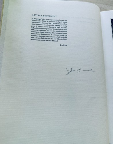 Miłosz: The World/Swiat, Arion Press, 1989, Signed, As New - Picture 7 of 13