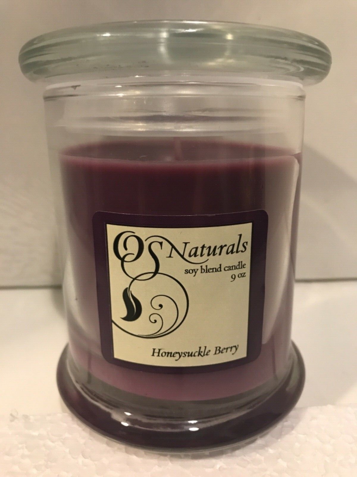 Olde South Candle Company Naturals Honeysuckle Berry Soy Blend Candle 9