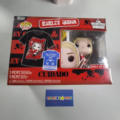 Funko Pop Tees 1111 HARLEY QUINN Diamond Collection size 2XL Target Exclusive