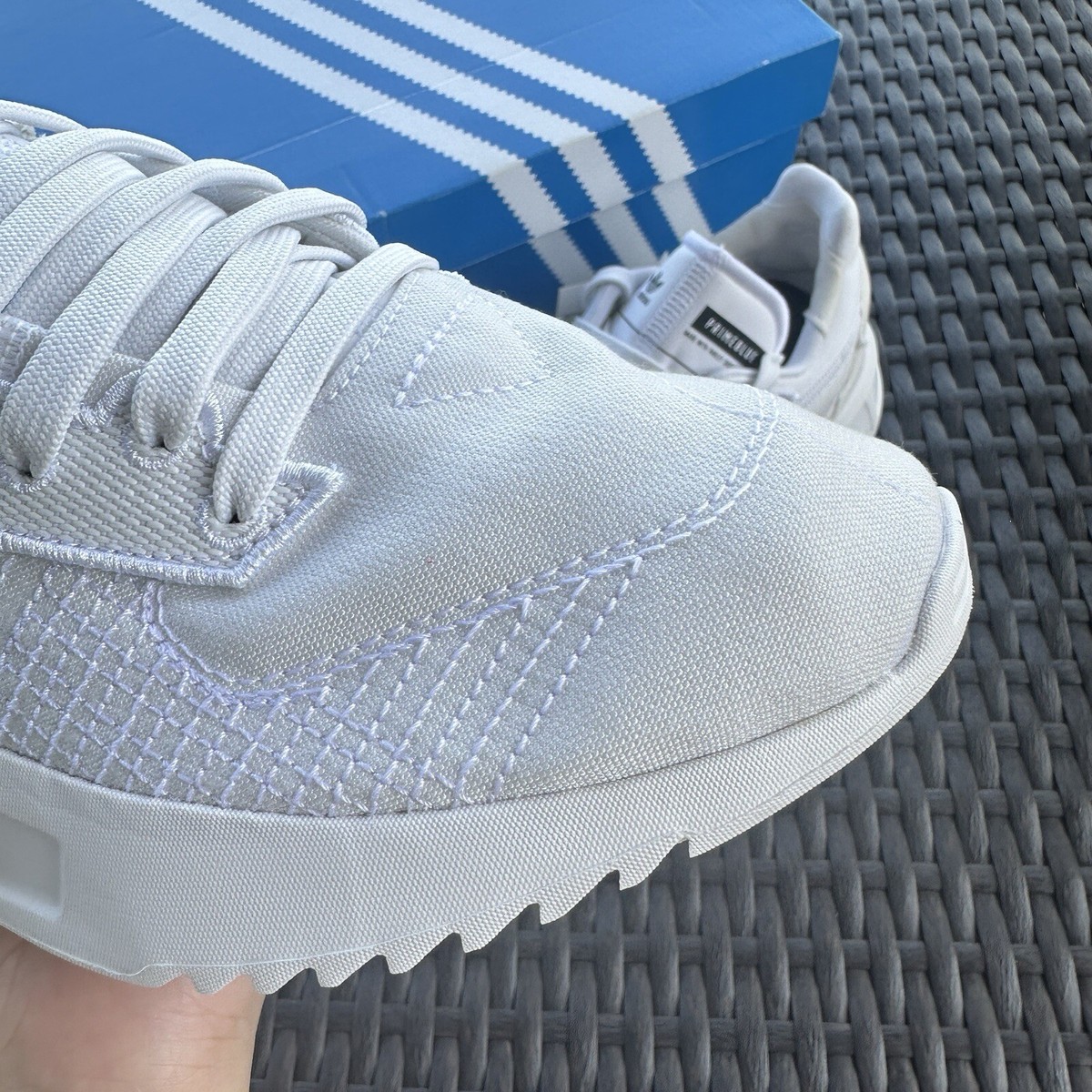 Adidas Geodiver Prime Blue Runner White Men\'s 8.5 Adidas Geodiver Primeblue Men main image 2