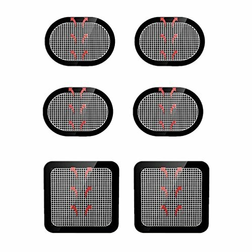 Elettrodi Pads, Aggiornato Elettrodi per Cinture Massaggianti, (e8Q)