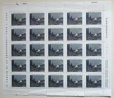 REPUBBLICA ! 1981 GIUSEPPE UGONIA FOGLIO INTERO MNH** ! 1575