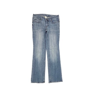 Sonoma Mid Rise Demi Bootcut Women's size 2 Medium Blue Denim jeans