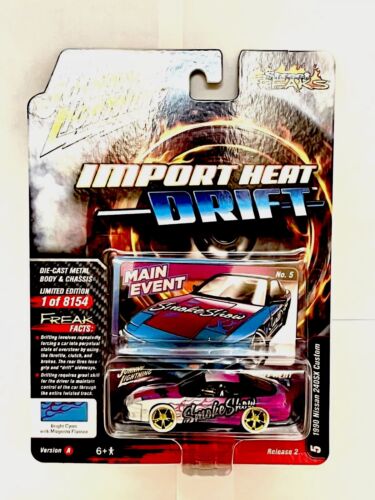 Johnny White Lightning Import Heat Drift 1990 Nissan 240sx Custom Street Freaks