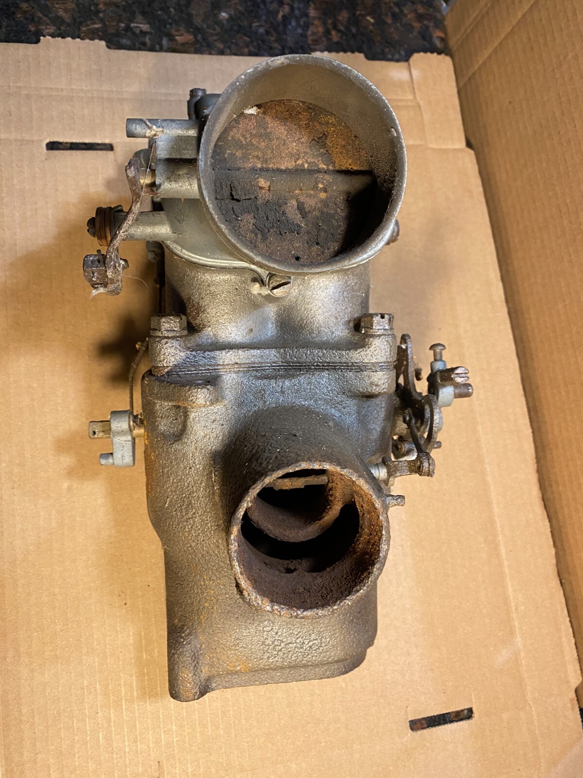 Marvel Heat Riser + Carburetor for 1932 Buick Ser 80/90 Original eBay