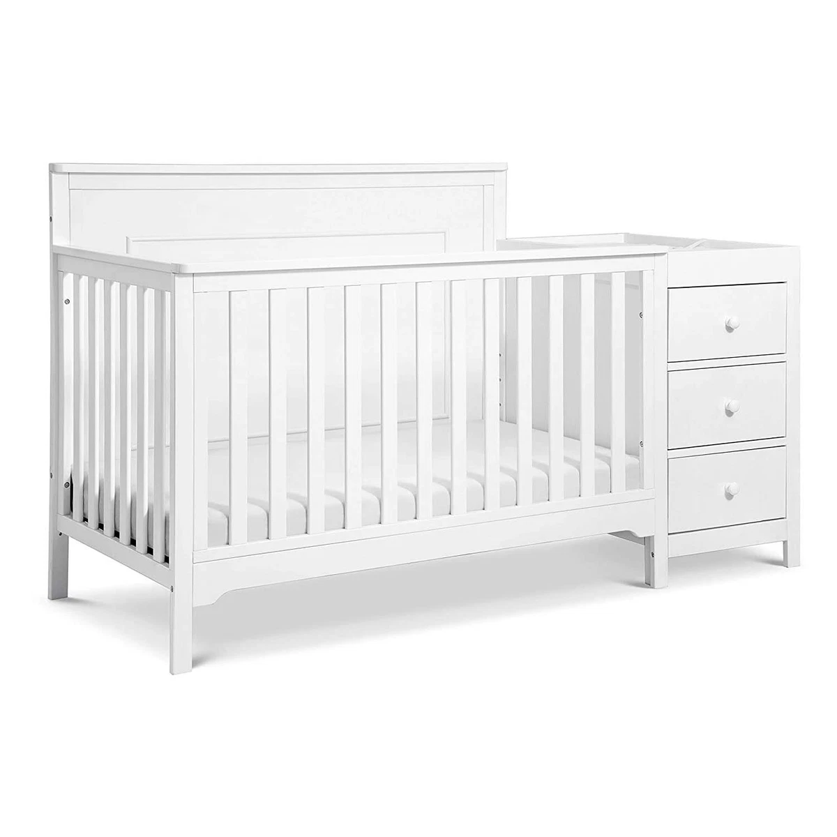 4 in 1 sales crib and changer combo