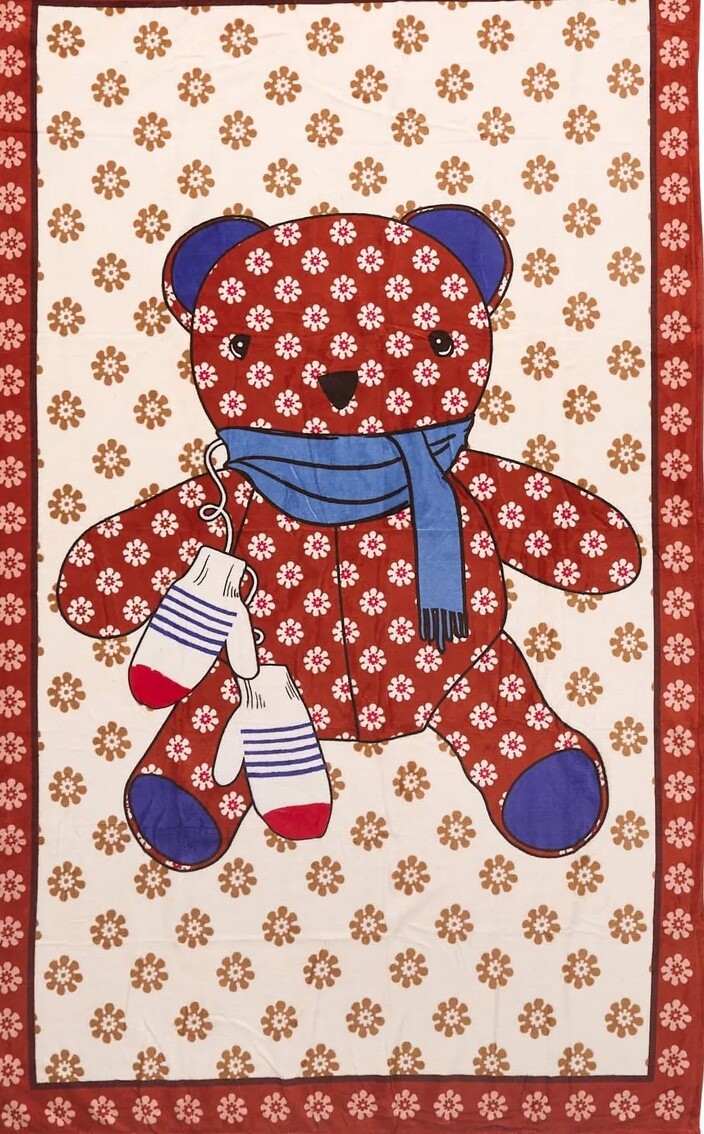 Vera Bradley Big Toasty Teddy Throw Blanket 80” X 50” NWT eBay