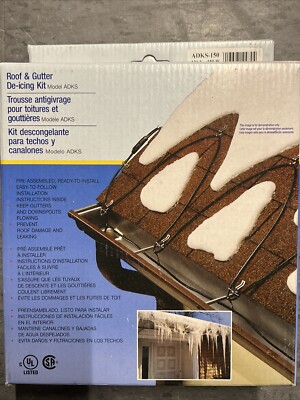 Easy Heat Roof & Gutter Deicing Kit Model ADKS-150 150 Watt 30ft