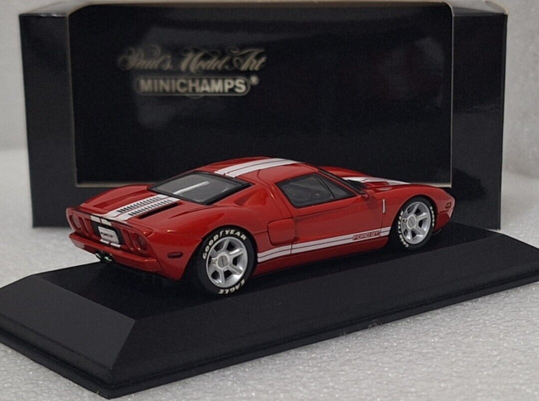Ford GT 2005 Red 1:43 Minichamps 400084200 EXTREMELY RARE Ford GT 2005 Red 1:43 Minichamps 400084200 EXTREMELY RARE