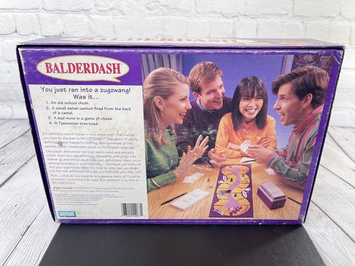Vintage 1995 BALDERDASH Board Game By Parker Brothers No. 44067 Complete VGC! - Picture 8 of 8