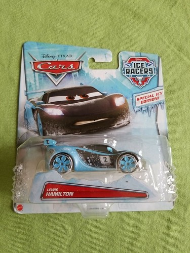 2015 Disney Cars LEWIS HAMILTON Ice Racers BENT CARD | eBay