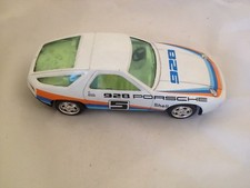 Porsche 928 Joustra Frankreich 28 cm Blechspielzeug Auto Made in France / TOP