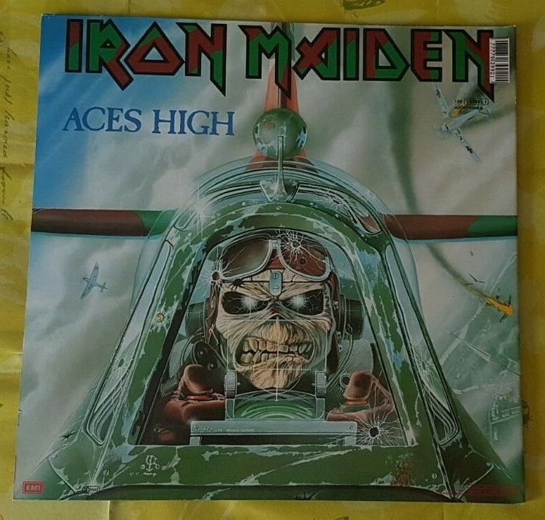 IRON MAIDEN/ 2 Minutes to Midnight & Aces High /The First Ten Years N°6/Vinyl'90 - Bild 2 von 4