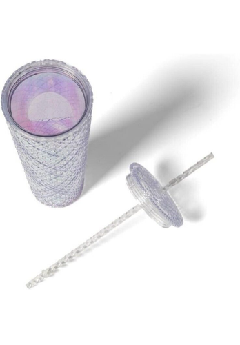 Starbucks irisierende Kristall Juwel Textur holografische Kunststoff Cold Cup 24 fl oz - Bild 7 von 7