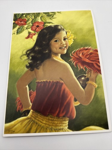 Mary Koski Greeting Card Joy Of Hula ~Children Of Hawaii Island Heritage Art 89’