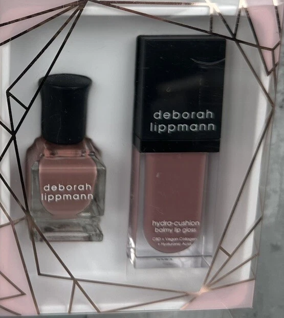 Set de esmalte de uñas y brillo de labios Deborah Lippmann “Modern Love” tamaño mini de viaje Foto 4 de 4