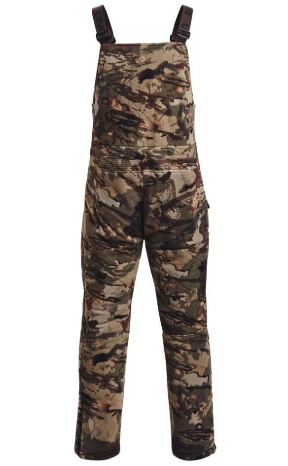Under Armour UA RUT Endure Windproof Microfleece MD Forest 2.0 Camo Bib Pant - Image 4 of 4