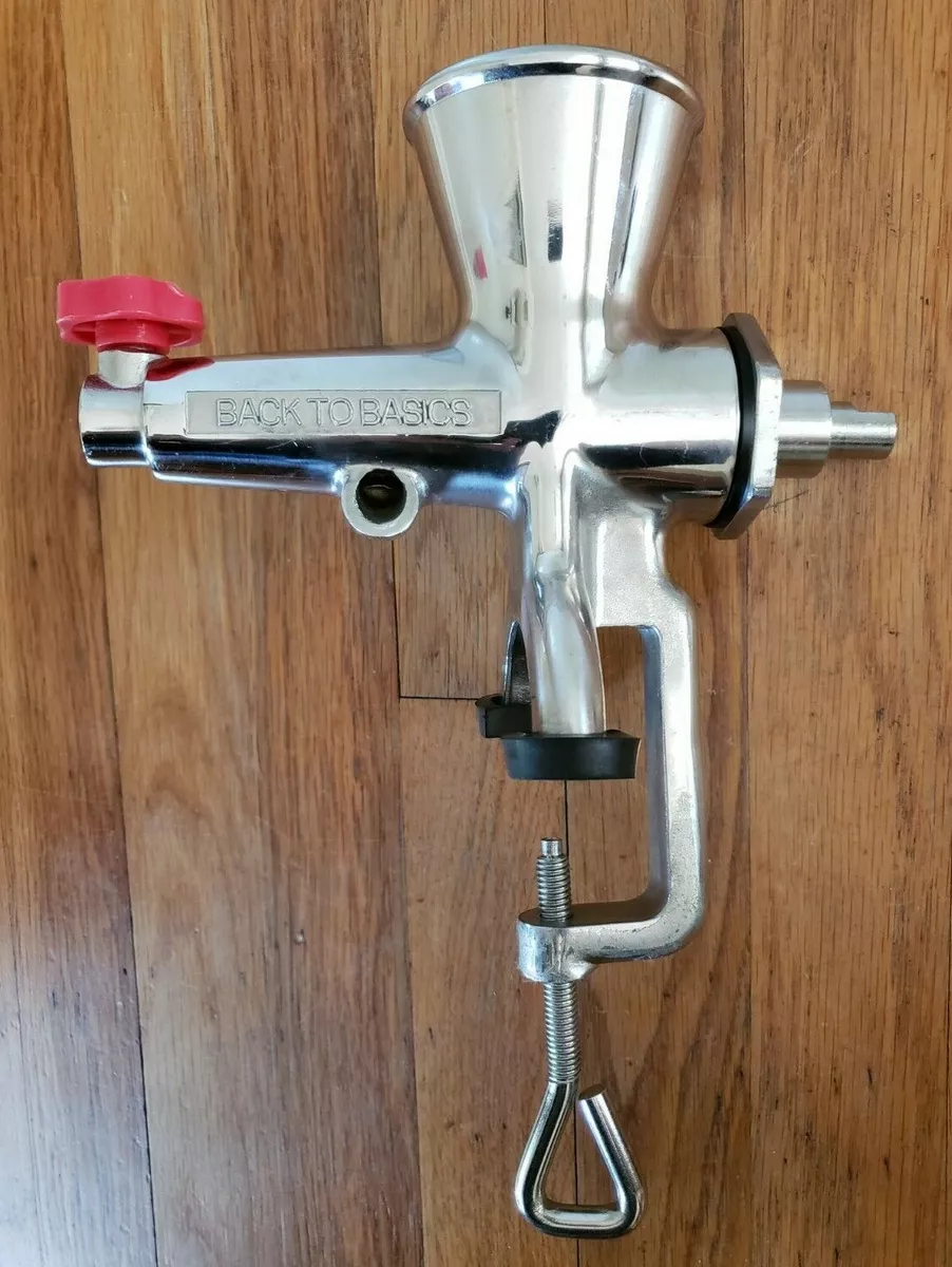 Vintage Back To Basics Metal Meat Grinder