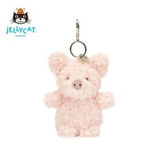 Jellycat Little Pig Bag Charm Key ring Keychain Soft Pink Piglet Plush Toy