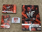 WWF Attitude COMPLETE Cartridge Manual and Box Nintendo 64 N64 With Poster
