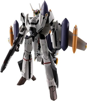BANDAI HI-METAL R MACROSS ZERO VF-OS PHOENIX (ROY FOCKER USE)+ QF-2200D-B GHOST