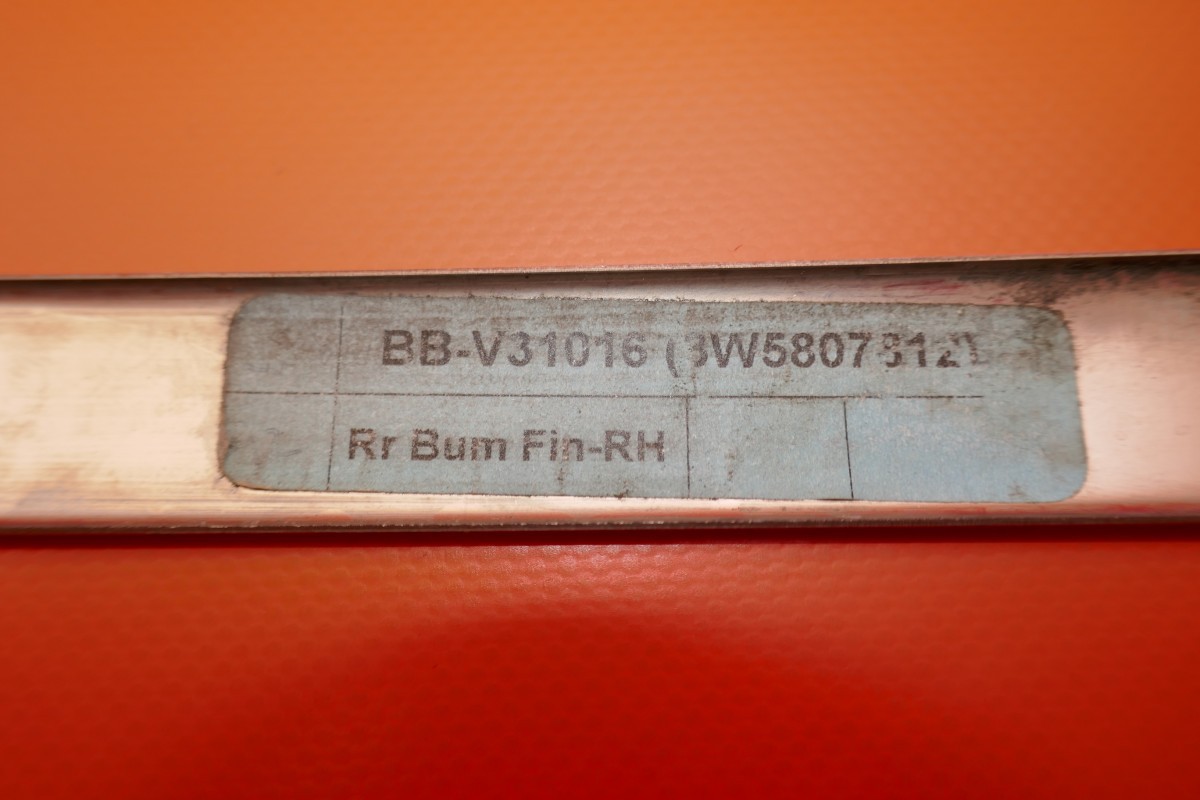 Bentley Flying Spur 2006-2012 Rear Bumper Chrome P/N 3W5807812