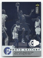 1995-96 COLLECTOR'S CHOICE #398 GRANT HILL PLATINUM PLAYER'S CLUB