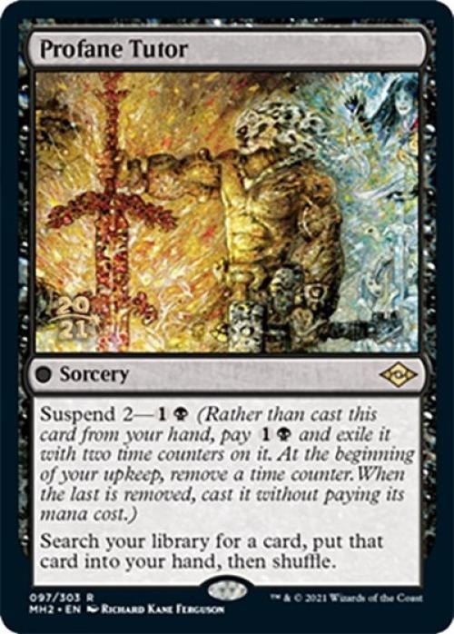 Profane Tutor -Foil Near Mint MTG Promos: Prerelease Cards